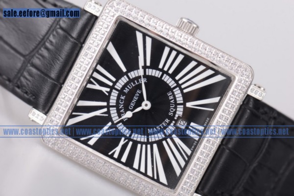 Franck Muller Replica Master Square Watch Steel 6002MQZ (EF) - Click Image to Close